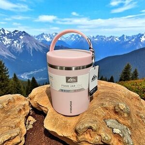 Hydro Flask Limited Edition Blossom Pink 32oz Food Jar with 3x3ml vial holder 54